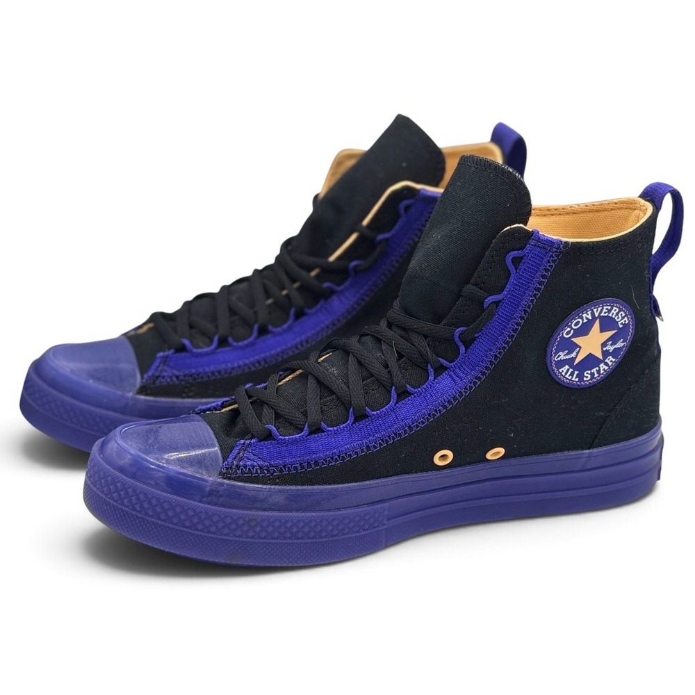 Converse Chuck Taylor All Star CX EXP2 High Shoes Black Purple Men 7.5 Women 9.5